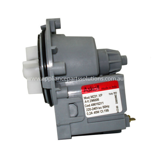 Genuine Samsung Front Loader Washing Machine Drain Pump Model WF8750LSW